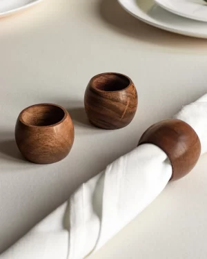Wooden Napkin Rings