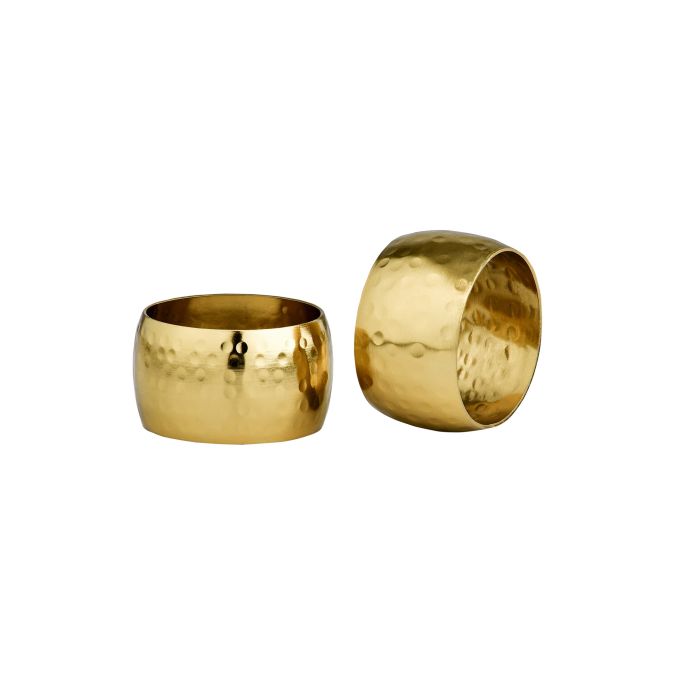 <span style="margin: 0px 0px 5px 0px; font-weight: 600; color:#81655d;">Item #: AR-21214</span><br />Brass Napkin Rings
