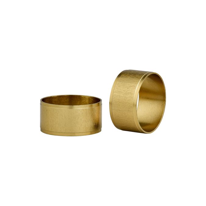 <span style="margin: 0px 0px 5px 0px; font-weight: 600; color:#81655d;">Item #: AR-21636-A</span><br />Brass Napkin Rings