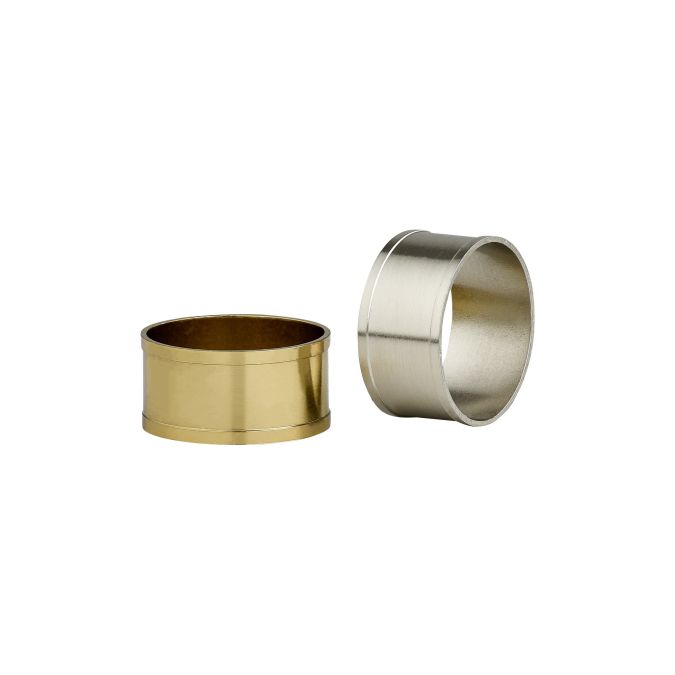 <span style="margin: 0px 0px 5px 0px; font-weight: 600; color:#81655d;">Item #: AR-21637</span><br />Brass Napkin Rings