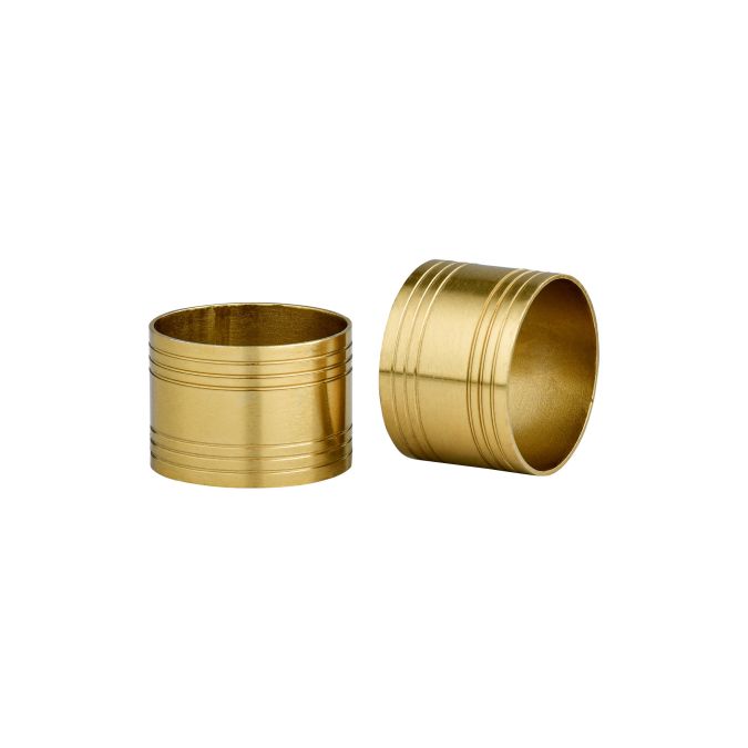 <span style="margin: 0px 0px 5px 0px; font-weight: 600; color:#81655d;">Item #: AR-21640-A</span><br />Brass Napkin Rings