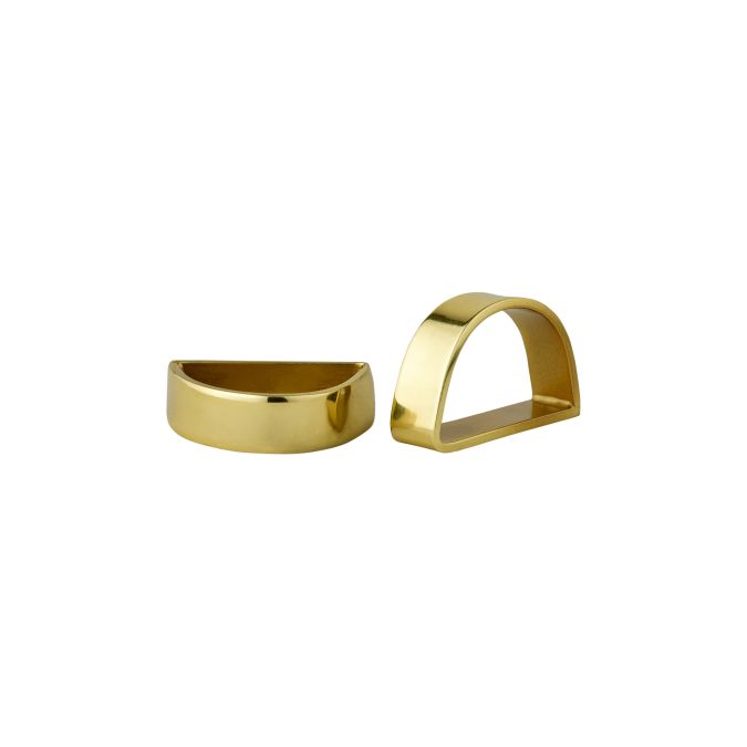 <span style="margin: 0px 0px 5px 0px; font-weight: 600; color:#81655d;">Item #: UN-19522-B</span><br />Brass Napkin Rings