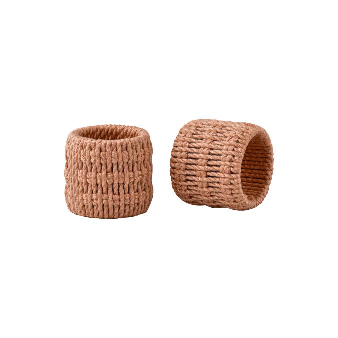 <span style="margin: 0px 0px 5px 0px; font-weight: 600; color:#81655d;">Item #: UN-21825-B</span><br />Cotton Napkin Rings